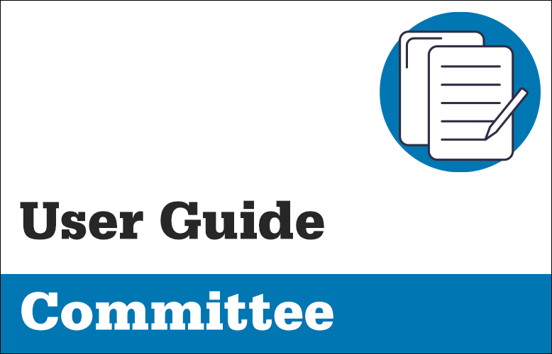 User Guide Committee graphic